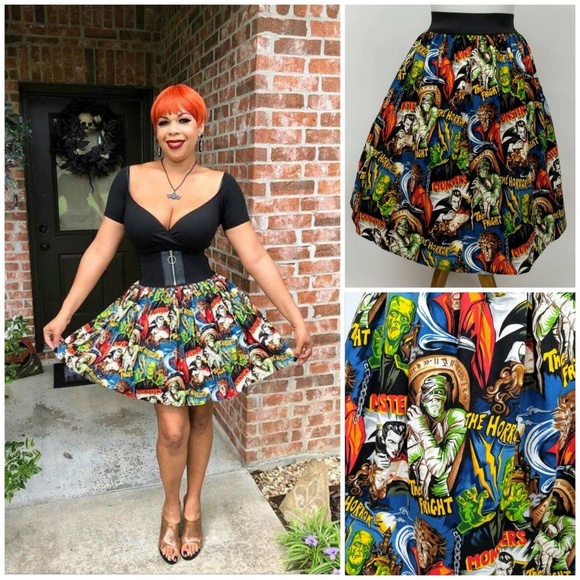 Hemet Dresses & Skirts - NWT Hemet Monster Mash Skirt